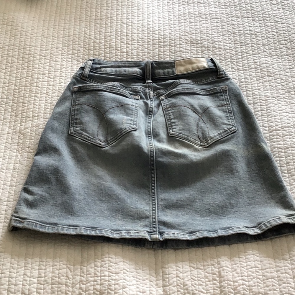 🎉 BOGO 2/$12! Calvin Klein Jeans jean skirt - Picture 3 of 4